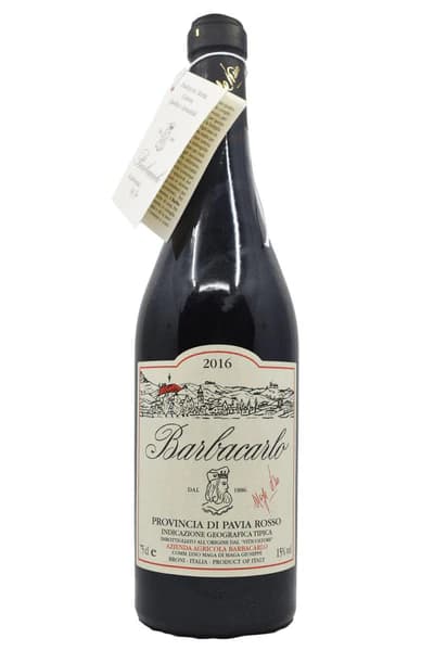 Barbacarlo Provincia di Pavia IGT bottle image
