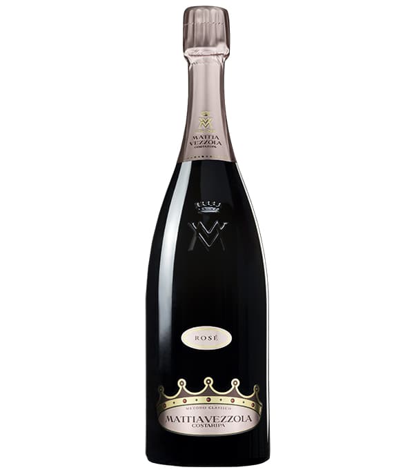 "Mattia Vezzola" Rose Brut Metodo Classico bottle image